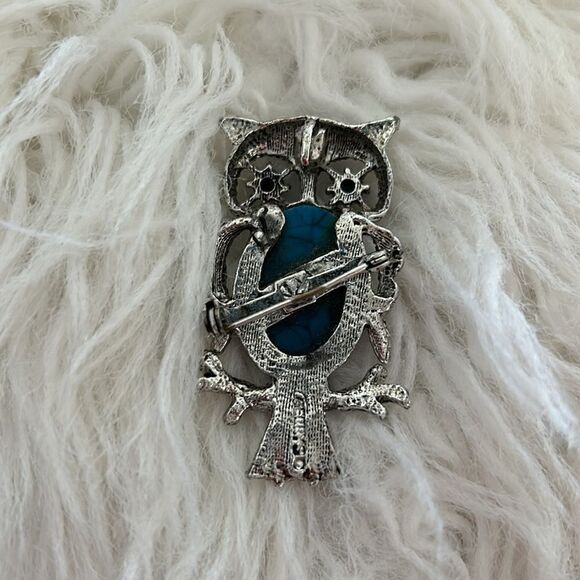 Owl broach  - Picture 2 of 2